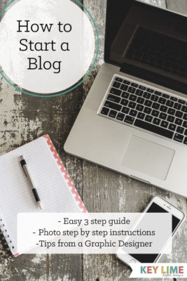 How to Start A Blog