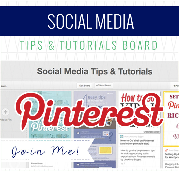 Social Media Tips & Tutorials on Pinterest