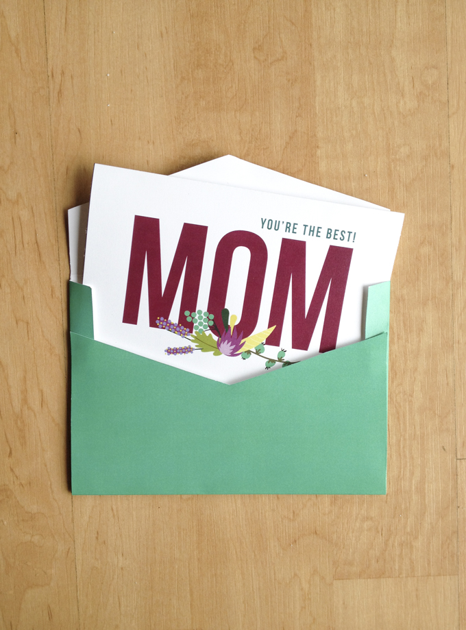 Printable Mothers Day Card