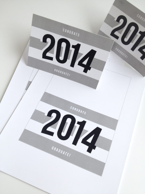 printable graduation card