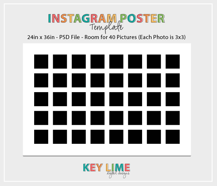 Instagram Poster Template