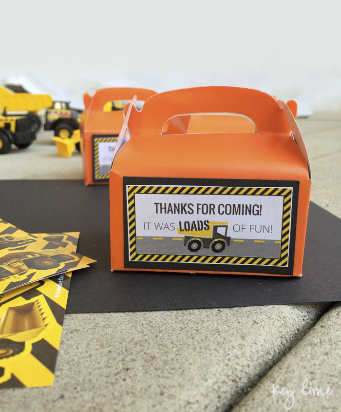 construction birthday party ideas