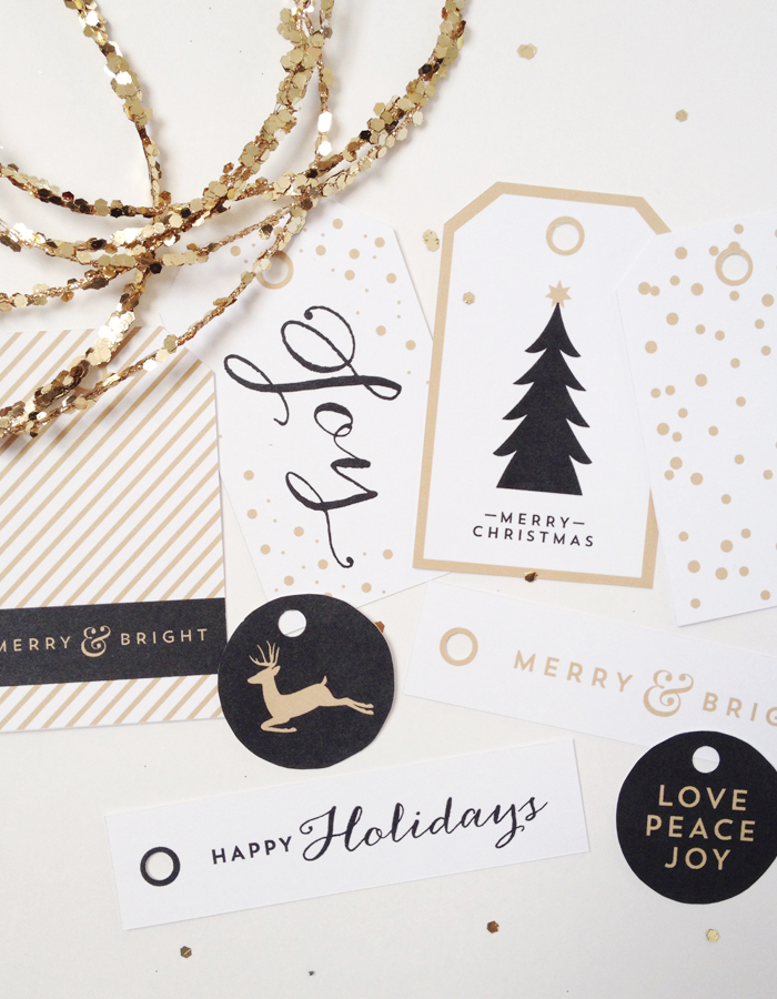 25 Free Christmas Gift Tags