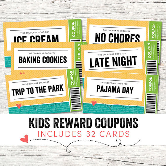 Kids Reward Coupons