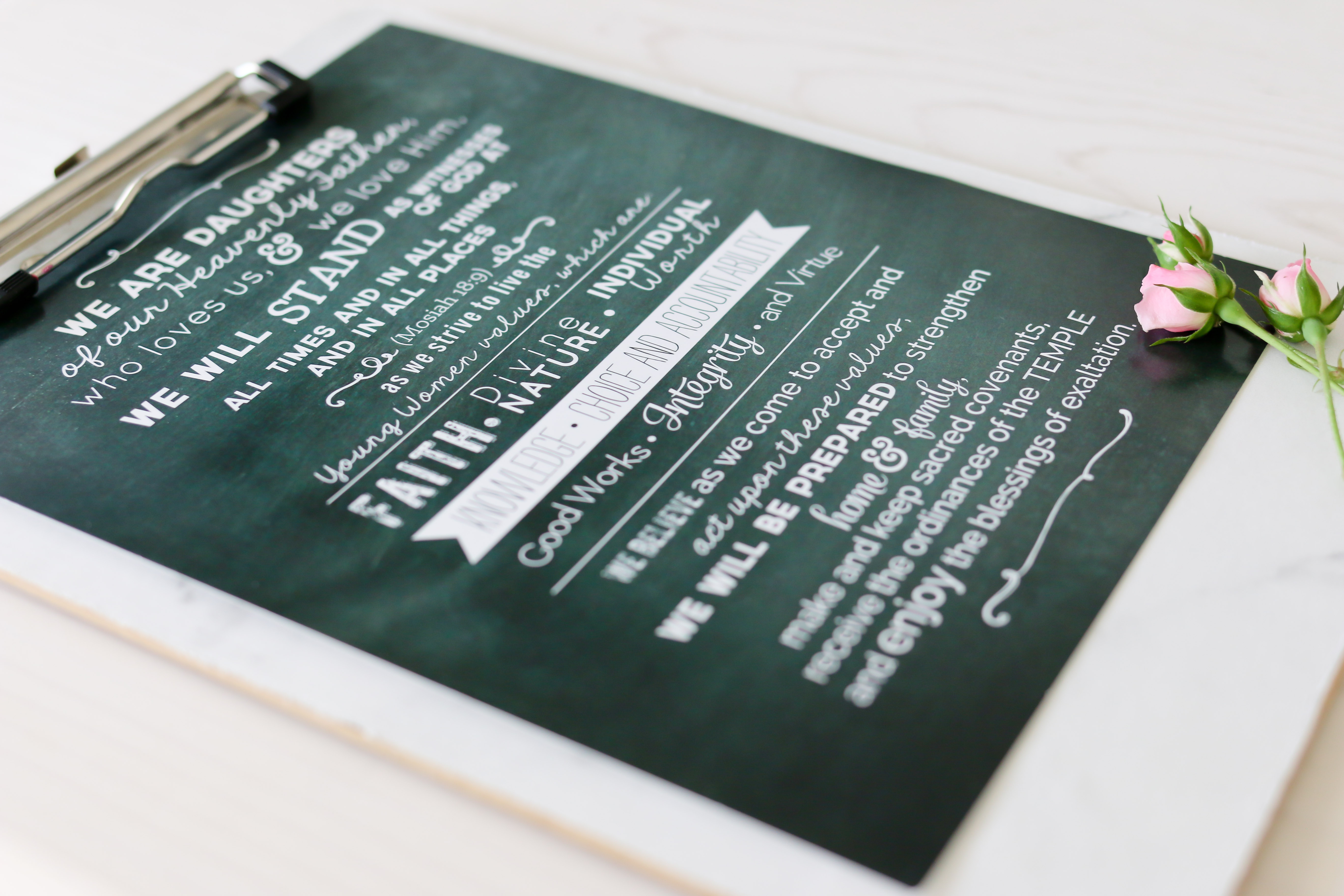 YW Theme Printable - Key Lime Digital Designs
