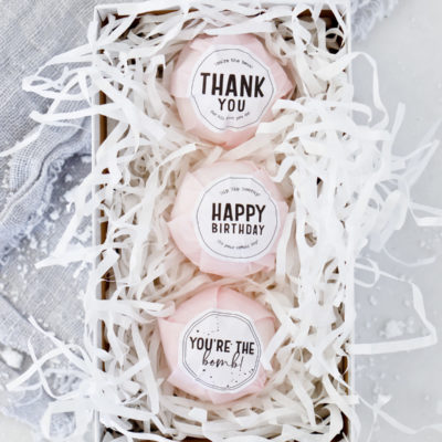 Free Bath Bomb Gift Tags for All Occasions