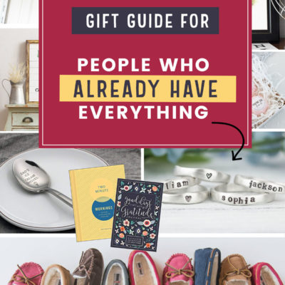 Gift Guide for People Who Already Have Everything