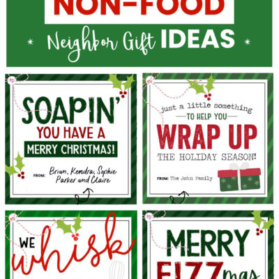 Awesome Non-Food Neighbor Gift Ideas