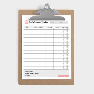 Daily Expense Tracker - Square